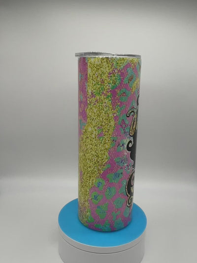 Melanin Queen - Pink Cheetah Tumbler